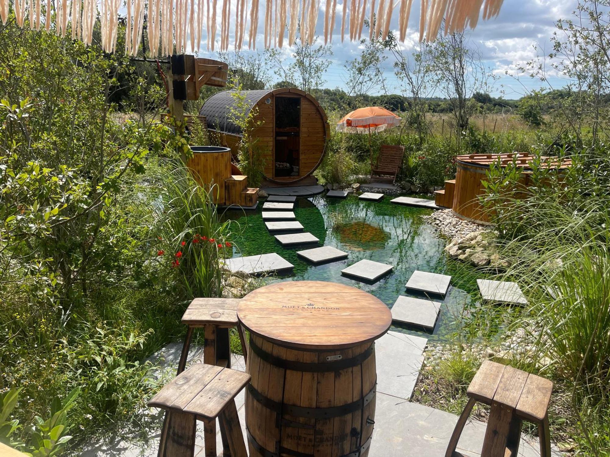 Dragonfly Glamping Spa Retreat Ashford  Kültér fotó